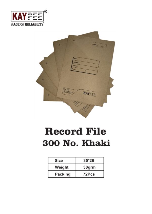 RECORD FILE NO. 300